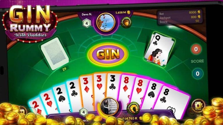 gin rummy plus android card games