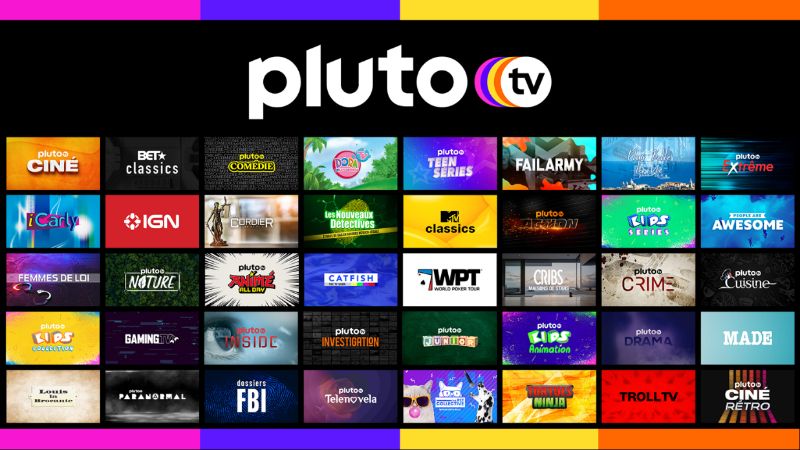 Pluto TV, filmes viejos y MTV